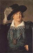 Elisabeth Louise Viegg-Le Brun Portrait of Stanistas Auguste Poniatowski oil